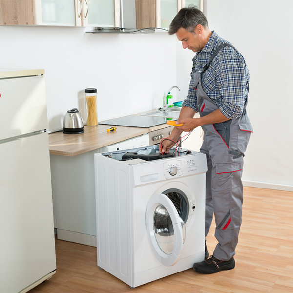 can you walk me through the steps of troubleshooting my washer issue in Factoryville